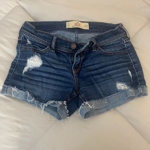 Hollister jean Midi shorts- size 1
